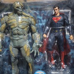 Mcfarlane Batman V Superman Doomsday And Superman Double Pack Action Figures