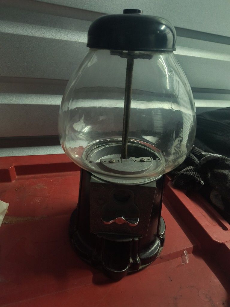 Antic Gumball Machine