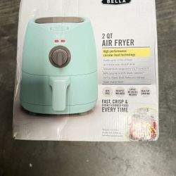 Bella 2 Quart Air fryer Used (box Not Included) 
