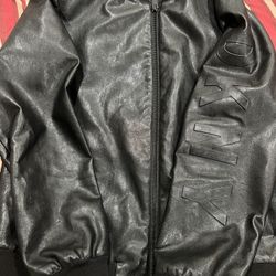 DKNY Leather Jacket 