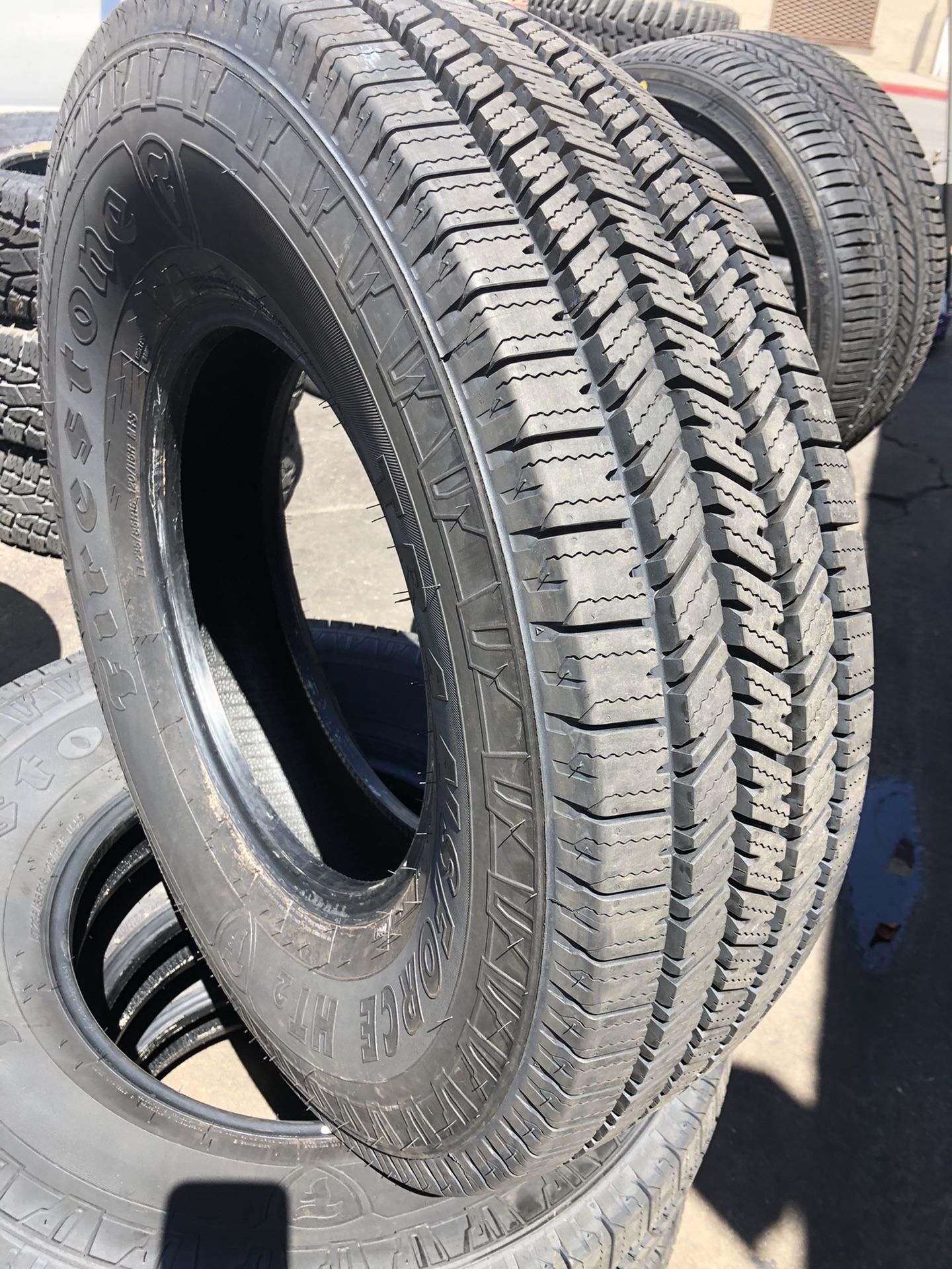 235/85/16 Firestone tires (4 for $500)