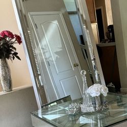 Huge Mirror And Table 