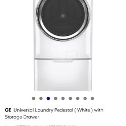 GE Universal Laundry Pedestal 