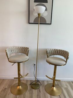 2 Chairs + Lamp Combo