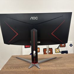 AOC ULTRA WIDE 34” Curved Gaming monitor