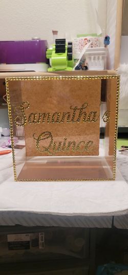 XV Or Sweet16 Envelope Box