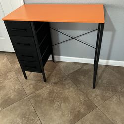 (NEW) 32” Wide Computer Desk w/ 4 Drawers