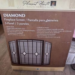 New Fireplace Screen 