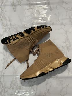 Balenciaga High Top Side Lettering