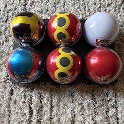 Pokémon Pokeball Tins Costco 6 pack