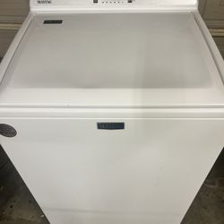 ✨ LIKE NEW MAYTAG 4.5 CU FT DEEP FILL HE TOP-LOAD WASHER – WHITE ✨