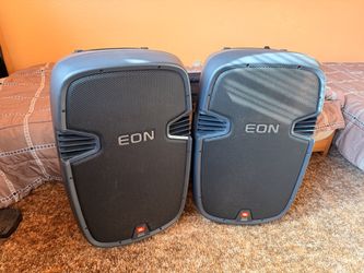 JBL EON 515 Powered Speakers – Pair