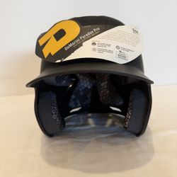 DeMarini Paradox Pro Batting Helmet – Matte Black – Size SM (6 7/8–7)