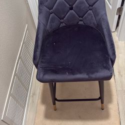 Navy Blue Countertop Stools 
