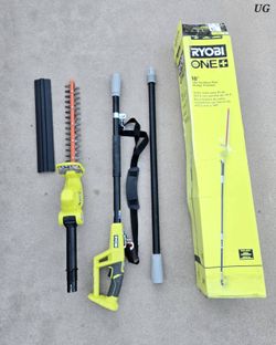 RYOBI 18V 18in Pole Hedge Trimmer