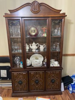 China cabinet for sale…items inside not included