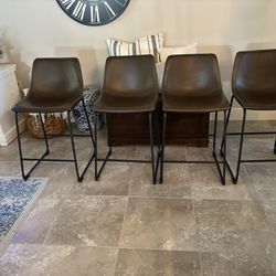$150.00  Set of 4 Counter Stools