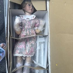 Porcelain Jessica Doll By Pamela Phillips