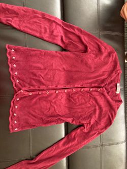 Red sweater small