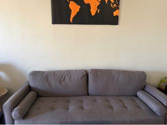Tufted sofa