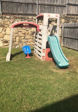 Little tikes Step 2 slider/ swinger combo heavy duty