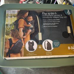 Convertible Diaper Bag Set
