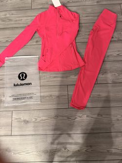 Brand New pink Lululemon set Size 4