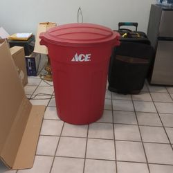 Ace Big Red Trashcan