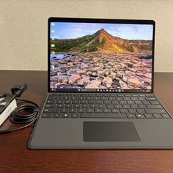 Microsoft - Surface Pro - Copilot+ PC - 13” OLED Touch-Screen - Snapdragon X Elite - SP 12" Keyboard - Excellent Condition!