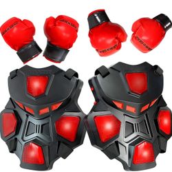 ArmoGear Electronic Boxing Toy for Kids | Interactive Boxing Game with 3 Play Modes, Includes 2 Pairs Boxing Gloves | Cool Toy for Teen Boys | Sports 