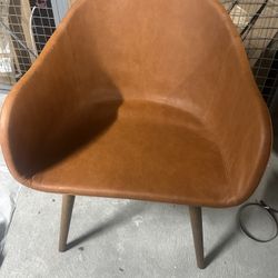 Pair Of Leather Chairs (High-Quality)