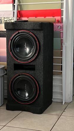 Excelon Dual Subwoofer Ported Speaker Box