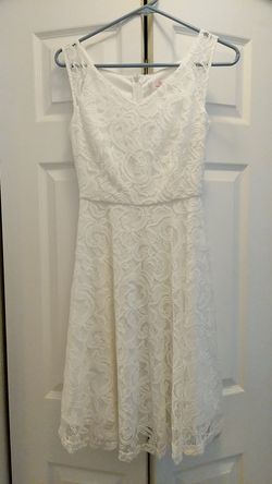 White Lacey dress