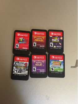 Switch Games 35 Each