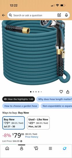 Flexi Garden Hose 150’