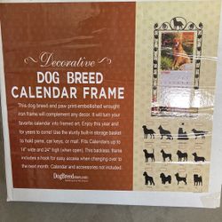 Dog Breed Calendar Frame