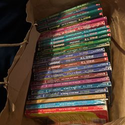 56 Assorted Goosebumps Books 