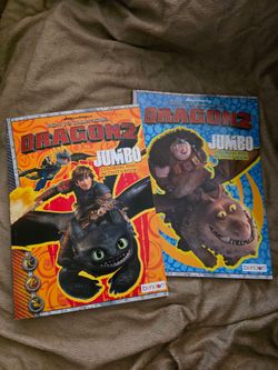 Coloring books: how to train your dragon 2