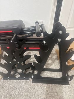 Dumbbell racks read description