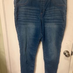 No Boundaries Plus Size Jeggings - Size 21 (XXXL) - Stretchy & Eco-Friendly