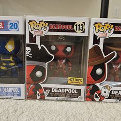 Deadpool funko set