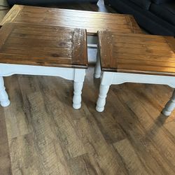 Matching Coffee And End Tables