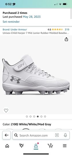Baseball Cleats Big Kid Size 5