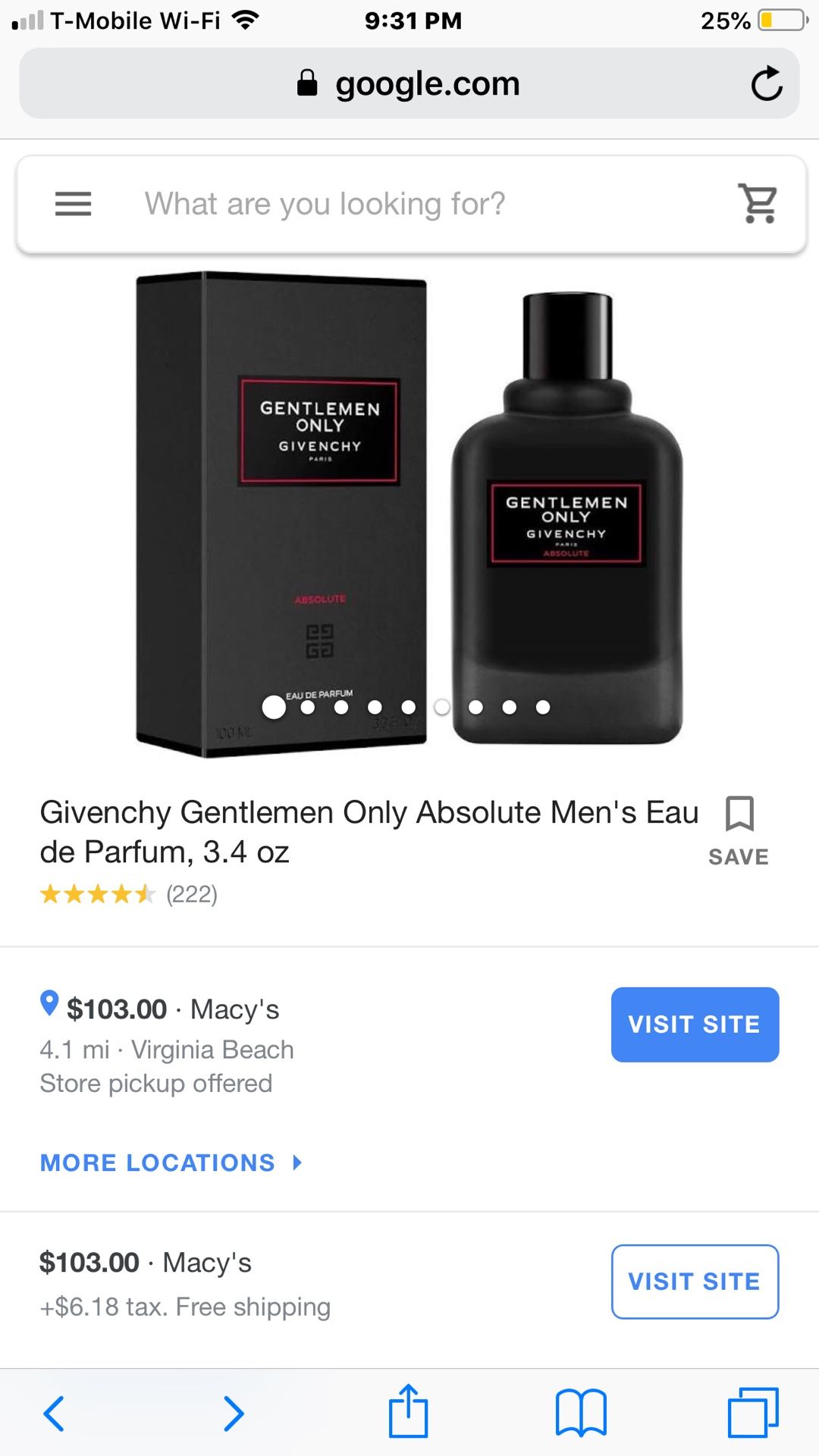 Givenchy Cologne