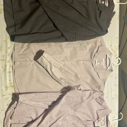 Perry Ellie Portfolio Very Slim L 32/33, Club Room Slim Fit XL, Vanheusen Regular Fit 34/35
