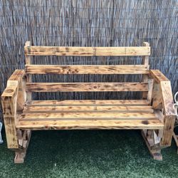 Outdoor Wooden Bench 