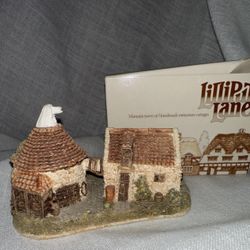 Lilliput Lane Preston Mill Miniature Cottage Handmade Hand Painted 1990s Boxed