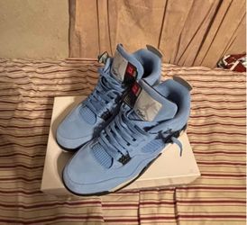 Baby Blue jordan 4s