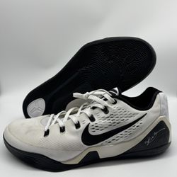 Nike Kobe 9 EM TB 'White Black' Basketball Shoes 685776-100 Men’s Size 15  100% authentic. Authenticated via CheckCheck app. No original box. Good con