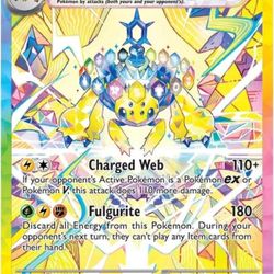 Galvantula ex #168 Pokemon Stellar Crown 
